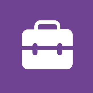 white purple Business icon