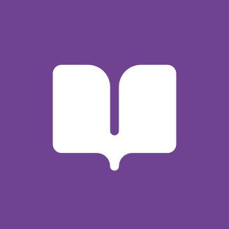 white purple Magazine icon